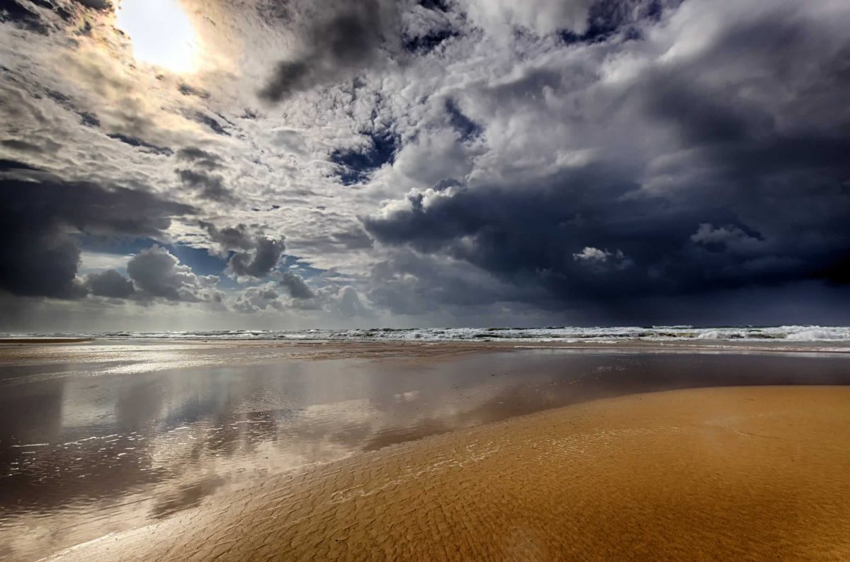 Wintertime along the coastline